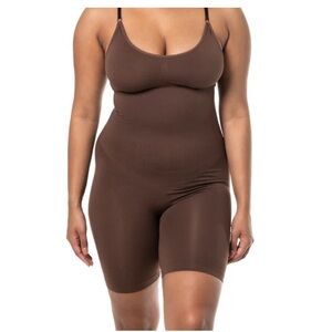 Black Sculpting Shapewear with Spaghetti Straps 3X